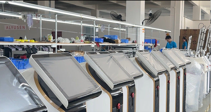 Guangzhou Yusen Beauty Technology Co., Ltd. manufacturer production line