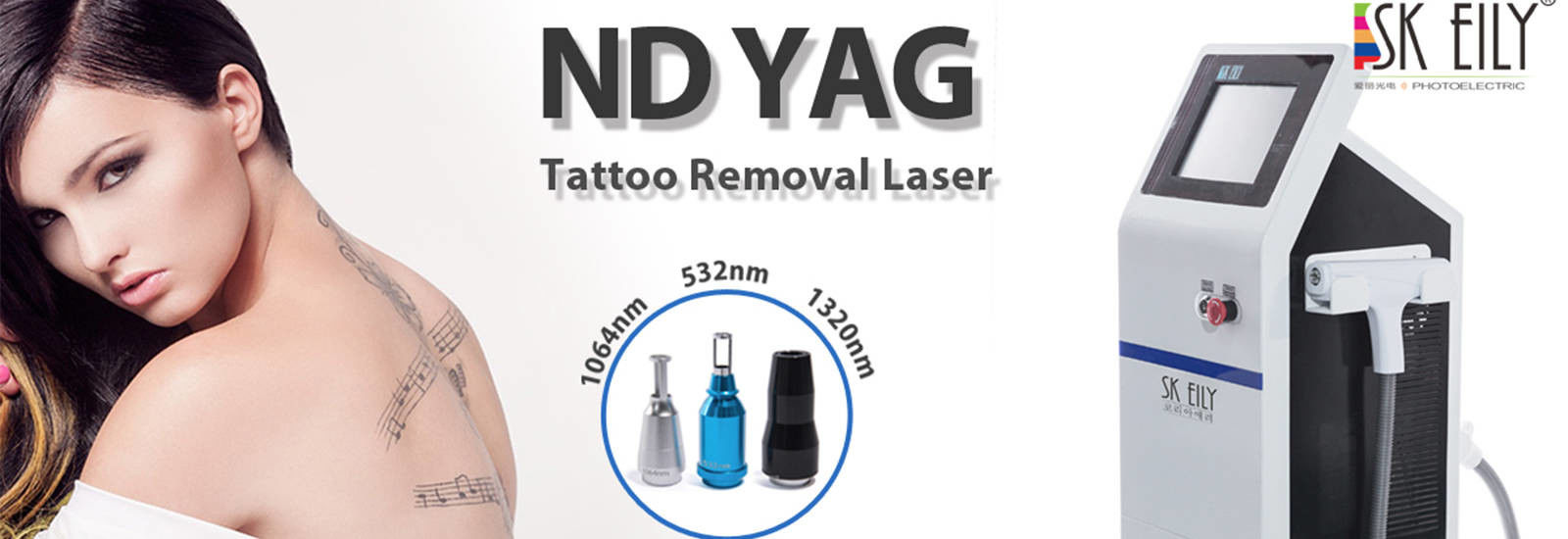 quality ND YAG Laser Tattoo Removal Machine factory