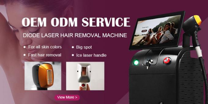 Máquina de láser de diodo de titanio de hielo longitud de onda triple 755 808 1064Nm Diodo láser de depilación 0