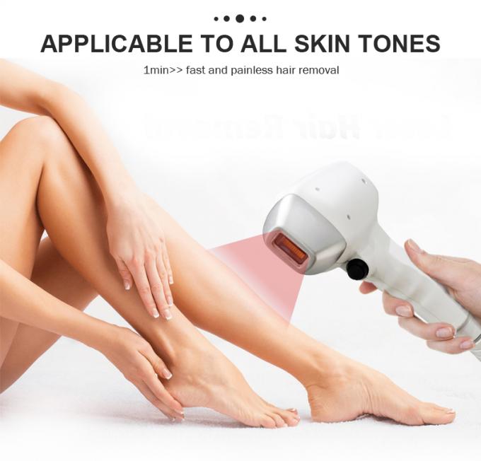 Máquina de láser de diodo de titanio de hielo longitud de onda triple 755 808 1064Nm Diodo láser de depilación 8