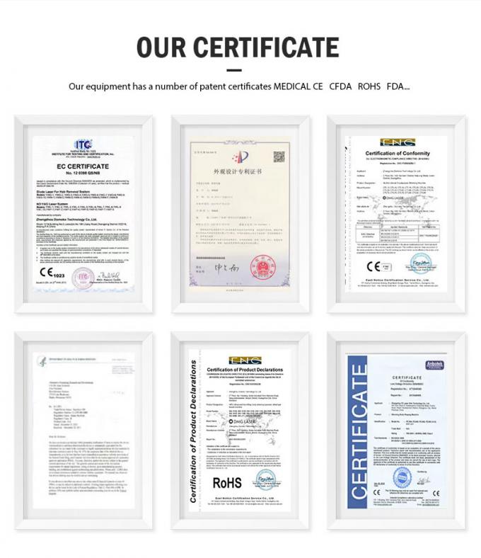 Máquina de láser de diodo de titanio de hielo longitud de onda triple 755 808 1064Nm Diodo láser de depilación 13