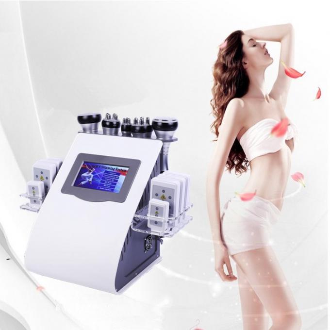 6 In 1 Vacuum Laser Radio Frequency RF 40K Cavi Lipo Slimming Ultrasonic Liposuction Cavitation Machine 0