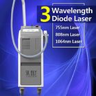 Stationary 20 Million Shots Diode Laser Hair Removal Machine 1064nm/808nm/755nm