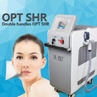 Two Handles SR HR E Light Opt Shr Ipl Hair Removal Machine