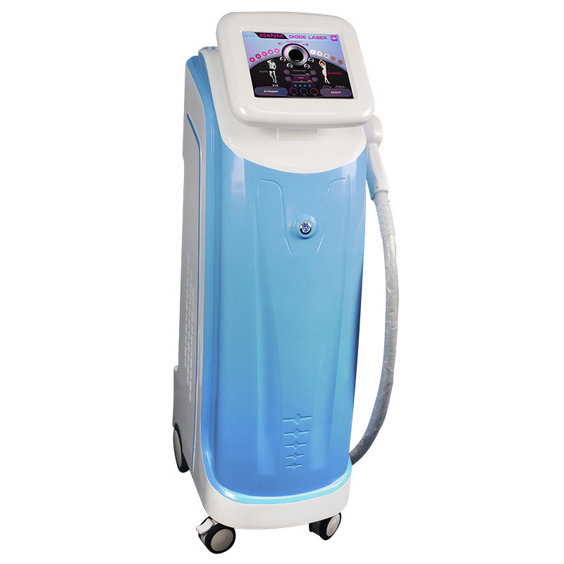 Vertical Diode Laser Hair Removal Machine Permanent Painless 808nm