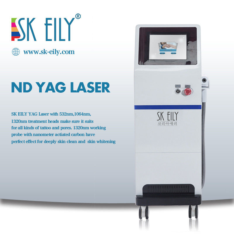 1064nm 532nm 1320 nm Q-Switched Gentle Nd Yag Laser White Tattoo Pigment Removal Machine